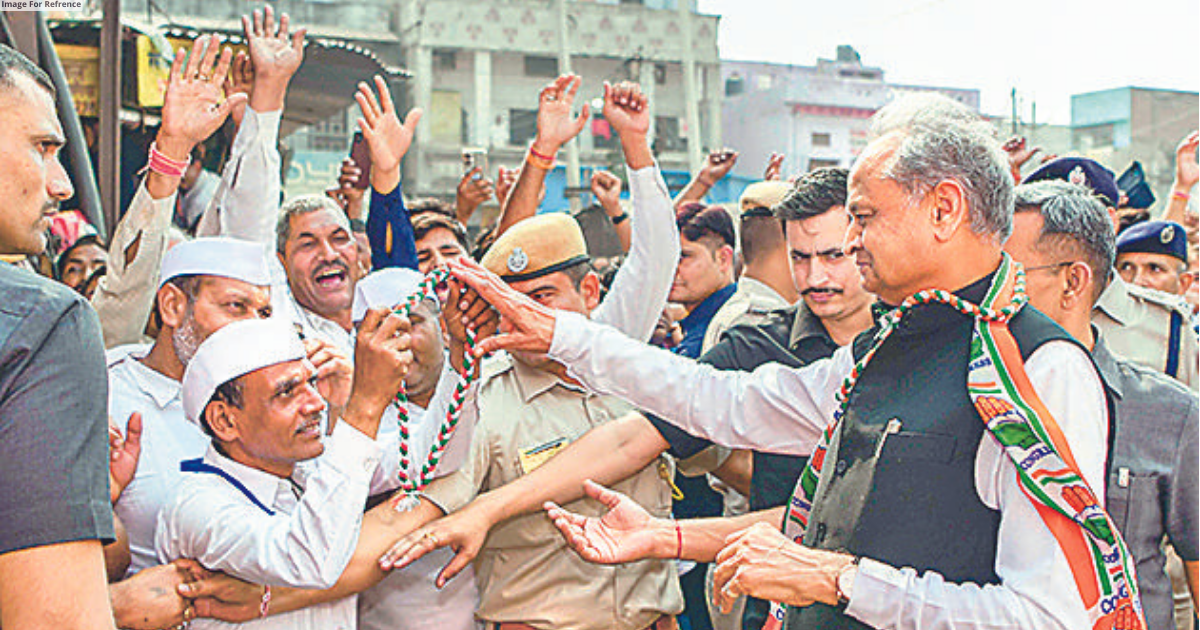 Congress government developed the State rapidly in 5 years: CM Gehlot